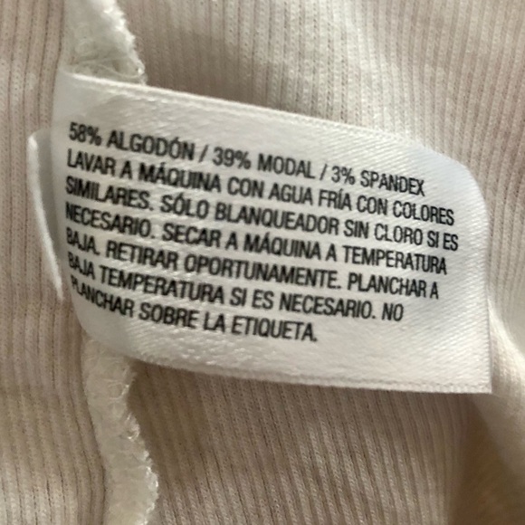 A New Day white ribbed tank top, Small - Picture 4 of 5